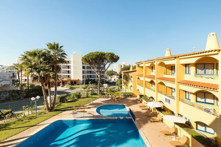 Reo vista da piscina